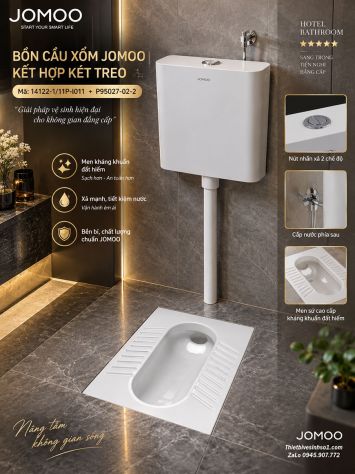 Bồn Cầu Xổm JOMOO 14122-1-11P-I011