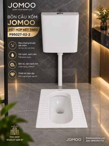Két Nước Cho Bàn Cầu Xổm JOMOO P95027-02-2