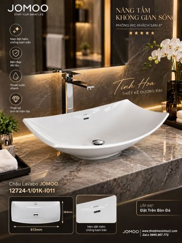 Chậu Lavabo JOMOO 12724-1-01K-I011