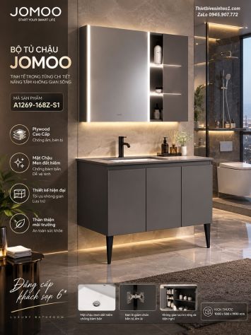 Bộ Tủ Chậu JOMOO A1269-168Z-S1