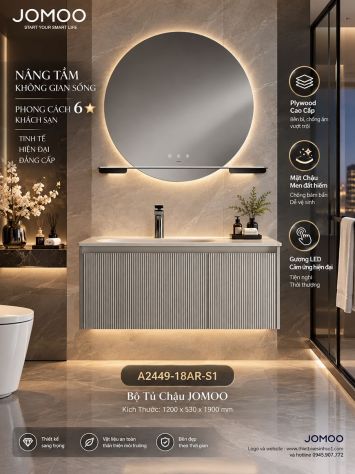 Bộ Tủ Chậu JOMOO A2449-18AR-S1