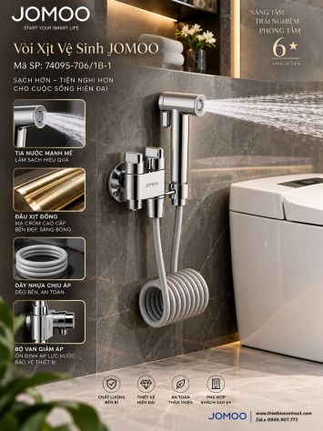 Vòi Xịt Vệ Sinh JOMOO 74095-706-1B-1