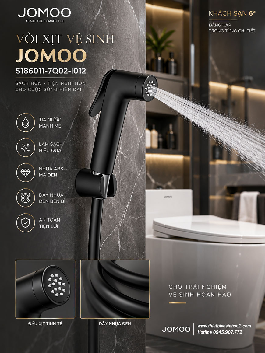 Vòi Xịt Vệ Sinh JOMOO S186011-7Q02-I012 Vòi Xịt Vệ Sinh JOMOO S186011-7Q02-I012
