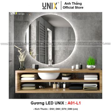 Gương Phòng Tắm Unix A01-L1