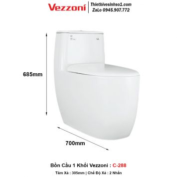 Bồn Cầu Vezzoni C-288