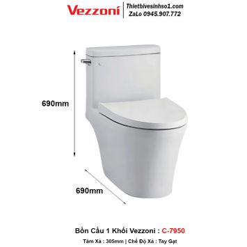 Bồn Cầu Vezzoni C-7950