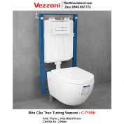 Bồn Cầu Treo Tường Vezzoni C-7109H