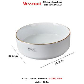 Chậu Lavabo Vezzoni L-2522-VZA