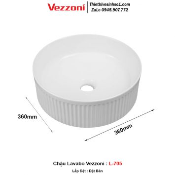 Chậu Lavabo Vezzoni L-705