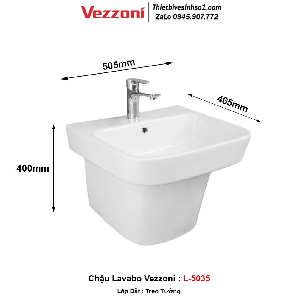 Chậu Lavabo Vezzoni L-5035