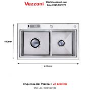 Chậu Rửa Bát Vezzoni VZ-8248KB