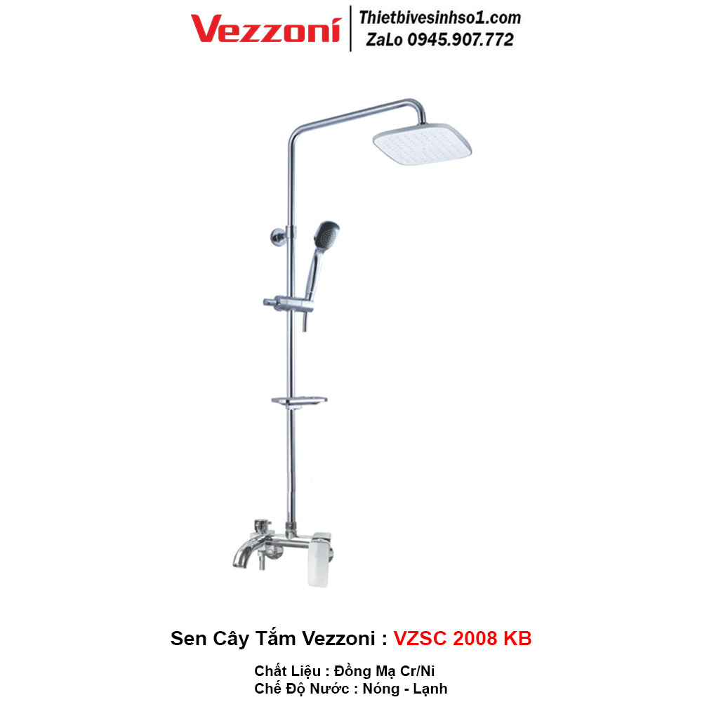 Bộ Sen Cây Nóng Lạnh Vezzoni VZSC-2008-KB