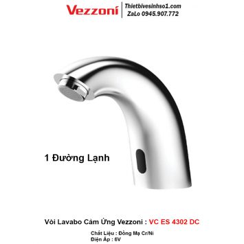 Vòi Lavabo Cảm Ứng Vezzoni VC ES 4302 DC