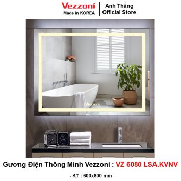 Gương Điện Thông Minh Vezzoni VZ-6080LSA-KVNV