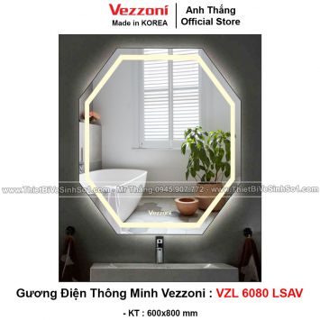 Gương Điện Thông Minh Vezzoni VZL-6080-LSAV