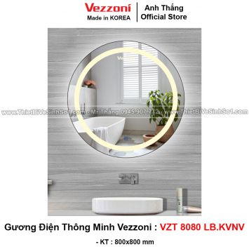 Gương Điện Thông Minh Vezzoni VZT-8080LB-KVNV