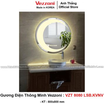 Gương Điện Thông Minh Vezzoni VZT-8080LSB-KVNV