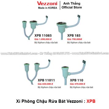 Bộ Xi Phông Chậu Rửa Bát Vezzoni XPB