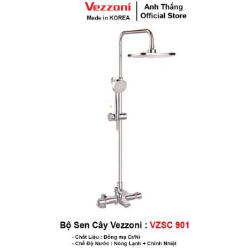 Bộ Sen Cây Chỉnh Nhiệt Vezzoni VZSC-901