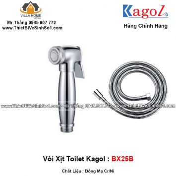 Vòi Xịt Toilet Kagol BX25B