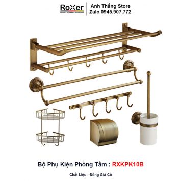 Bộ Phụ Kiện 6 Món Giả Cổ Phòng Tắm RXKPK10B