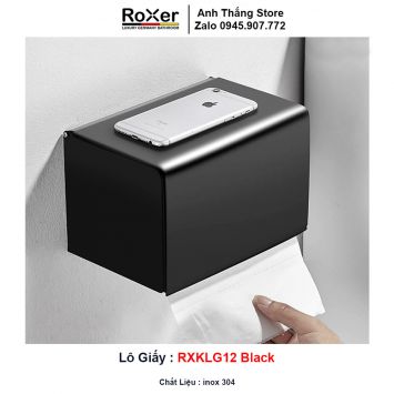 Lô Giấy inox Đen RXKLG12 Black