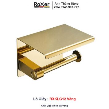 Lô Giấy inox Mạ Vàng RXKLG12