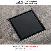 Ga Thoát Sàn Đen RXKGA03Black