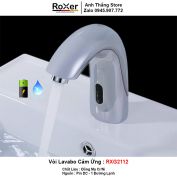 Vòi Lavabo Cảm Ứng Roxer RXG2112