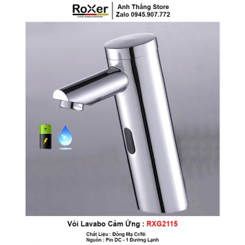 Vòi Lavabo Cảm Ứng Roxer RXG2115