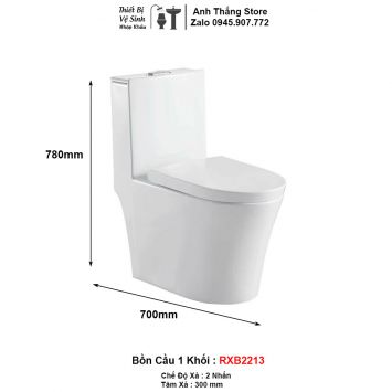 Bồn Cầu 1 Khối RXB2213