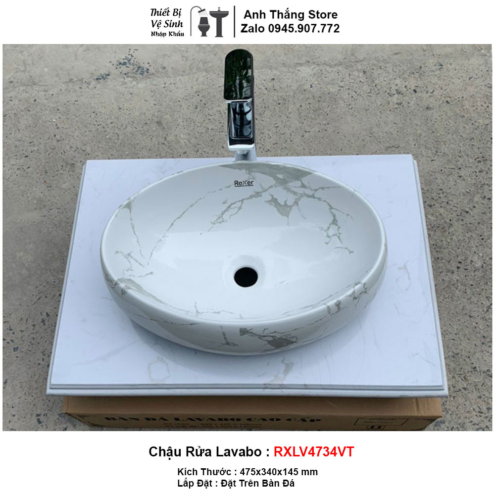 Chậu Lavabo Bàn Đá RXLV4734VT