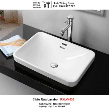 Chậu Lavabo Bàn Đá RXLV4633