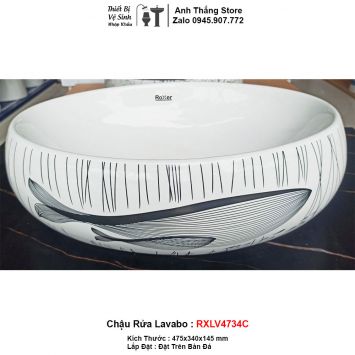 Chậu Lavabo Bàn Đá RXLV4734C