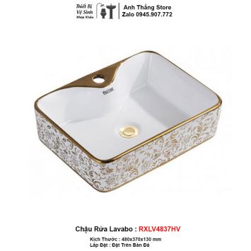 Chậu Lavabo Bàn Đá RXLV4837HV