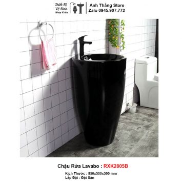 Chậu Lavabo Liền Chân RXK2805B