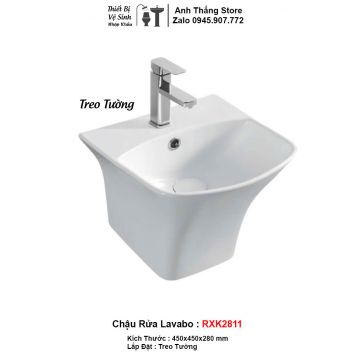 Chậu Lavabo Treo Tường RXK2811