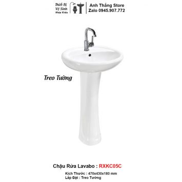 Chậu Lavabo Treo Tường RXKC05C