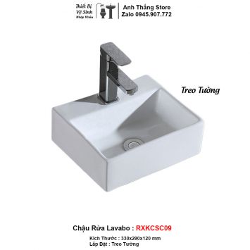 Chậu Lavabo Treo Tường RXKCSC09