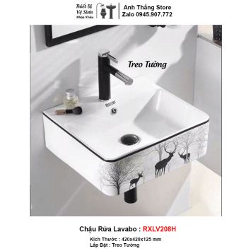 Chậu Lavabo Treo Tường RXLV208H