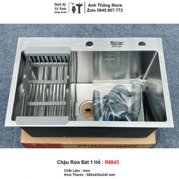 Chậu Rửa Bát 1 Hố inox R6845