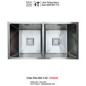 Chậu Rửa Bát 2 Hố inox 304 RA8245