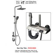 Sen Cây Tắm Ghi Xám 4 Phím Bấm Hiển Thị Nhiệt Độ RXSC265K