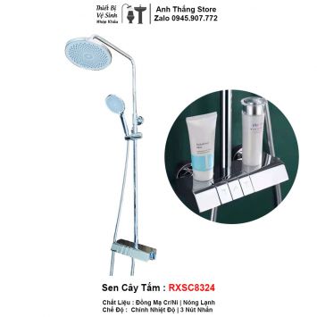 Sen Cây Tắm 3 Nút Nhấn Chỉnh Nhiệt Độ RXSC8324