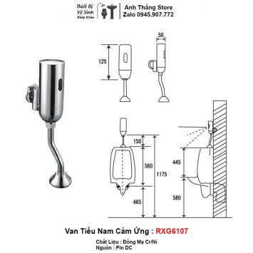 Van Tiểu Nam Cảm Ứng RXG6107-2