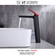 Vòi Lavabo Đen RVL003C