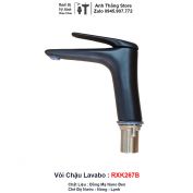 Vòi Lavabo Đen RXK267B