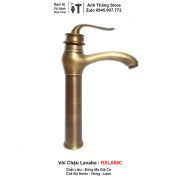 Vòi Lavabo Đồng Giả Cổ RXLA86C