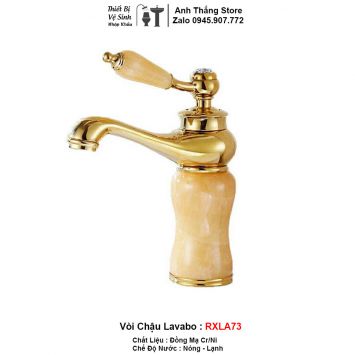 Vòi Lavabo Đồng Bọc Đá RXLA73