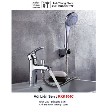 Vòi Liên Sen Nóng Lạnh RXK104C